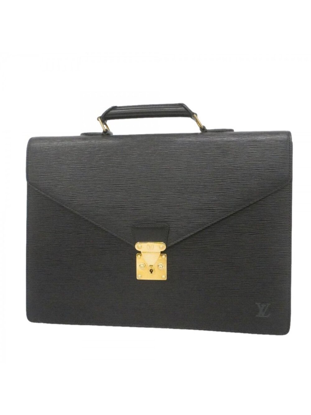 Louis Vuitton Business Bag Epi Serviette Ambassador Noir